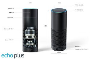 Amazon Echo Plus［Alexa 対応スマートスピーカー］