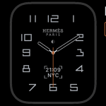 エルメス専用 文字盤［Apple Watch Hermès］